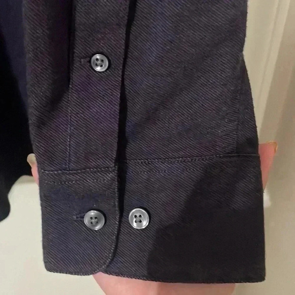 FAIRLANE Men's Purple Long Sleeve Button-Down Shirt Size Large Slim Fit - Picture 6 of 9